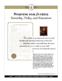 Striving for Justice Panel Image