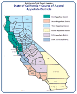 Maps CA courts
