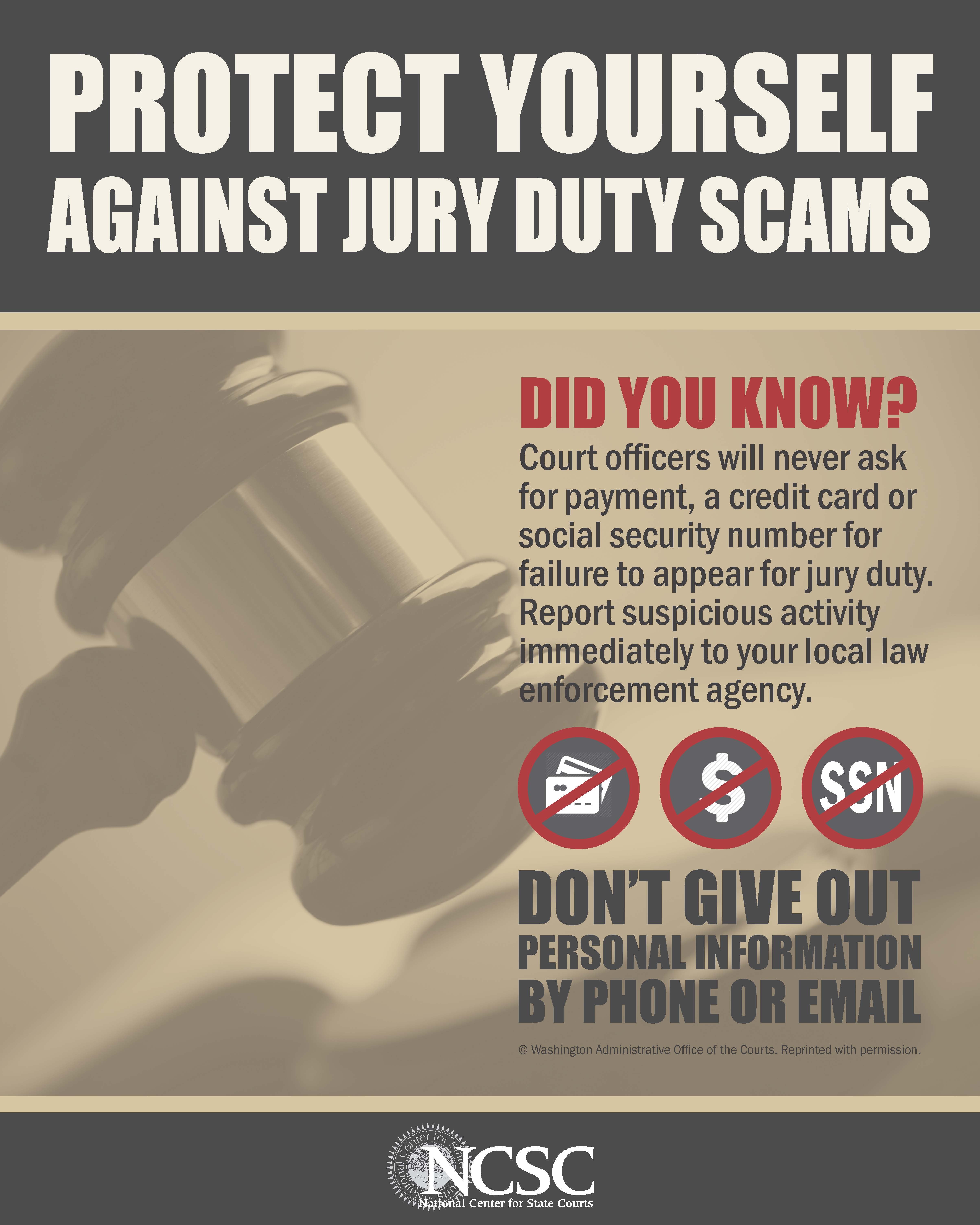 Jury Scam Alert | Judicial Branch of California