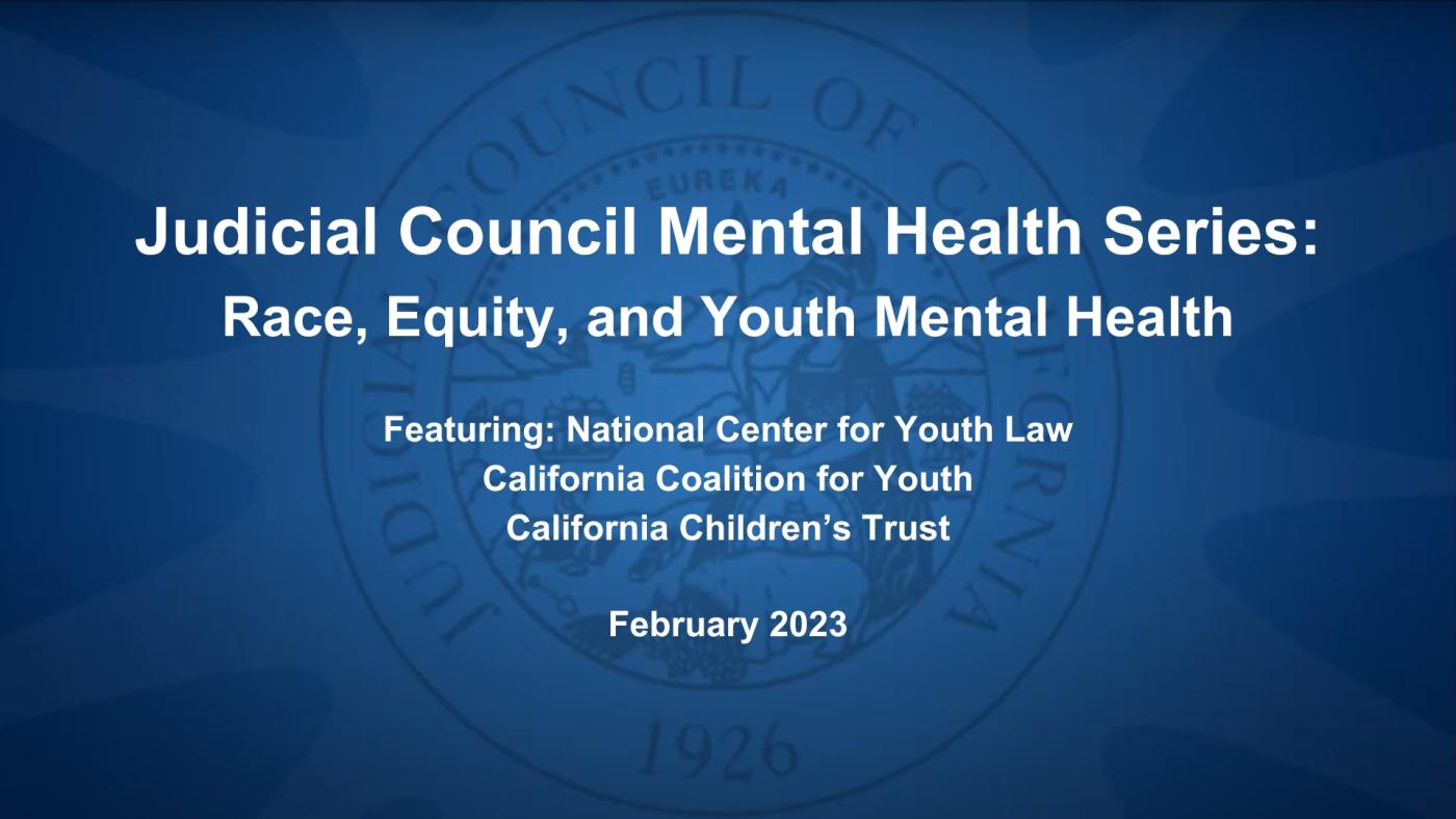 Race, Equity, and Mental Health