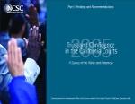 Trust and Confidence in the California Courts Part I: Findings and Recommendations