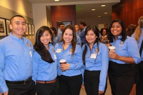 bay area members at orientation