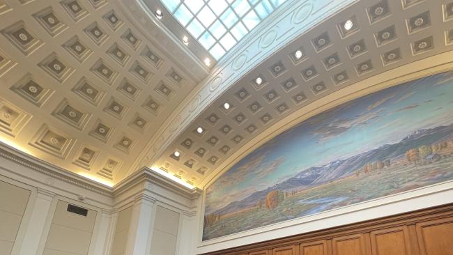 Supreme Court ceiling and rotunda 